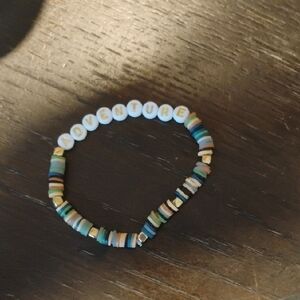 I Am Selling A Breclet That Says Adventure. Its Perfect For Going On Trials!